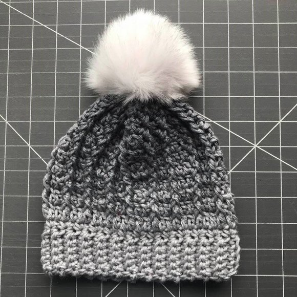 Myself Other - New Handmade Crochet Winter Beanie Hat Youth Child